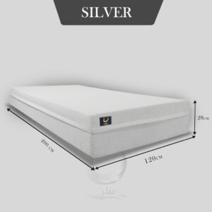 تشک طبی سیلور یک‌ونیم‌نفره 120×200 سلن